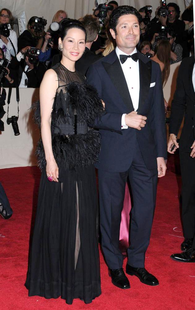 Lucy Liu;Matteo Marzotto;<br>Alexander McQueen: Savage Beauty Costume Institute Gala