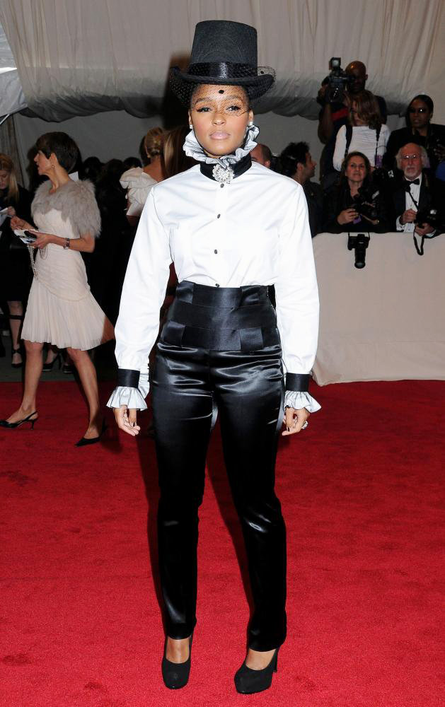 Janelle Monae;<br>Alexander McQueen: Savage Beauty Costume Institute Gala