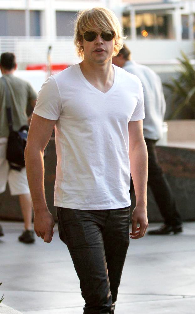 Chord Overstreet;<br>Celebrities Arrive at The Staples Center for Game 1 of The NBA Western Conference Semi-Finals