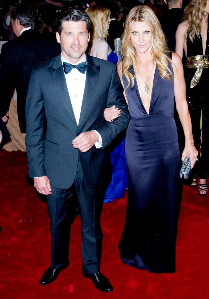 Patrick Dempsey;Jill Fink;<br>Alexander McQueen: Savage Beauty Costume Institute Gala