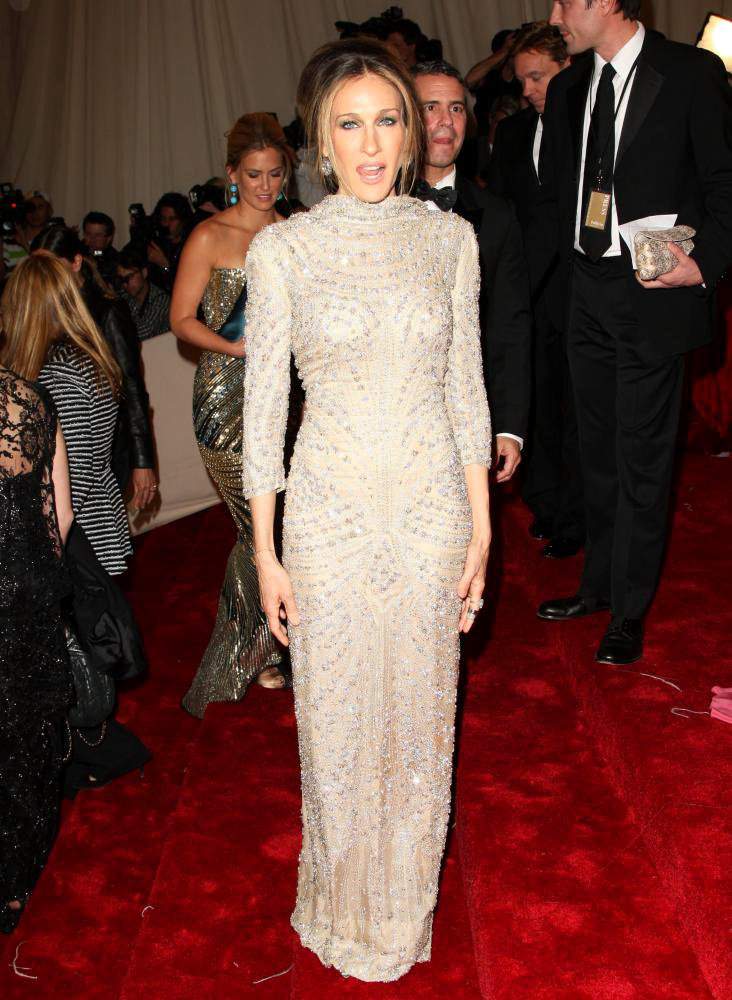 Sarah Jessica Parker;<br>Alexander McQueen: Savage Beauty Costume Institute Gala