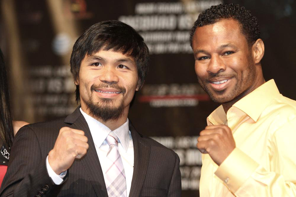 Manny Pacquiao;Shane Mosley;<br>The Final Press Conference Where Manny Pacquiao is Defending His WBO Welterweight Title