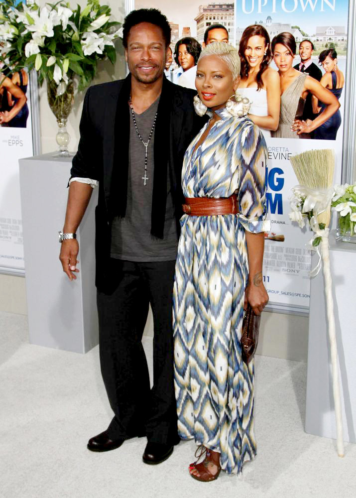 Gary Dourdan;Eva Marcille;<br>Los Angeles Premiere of 'Jumping the Broom'