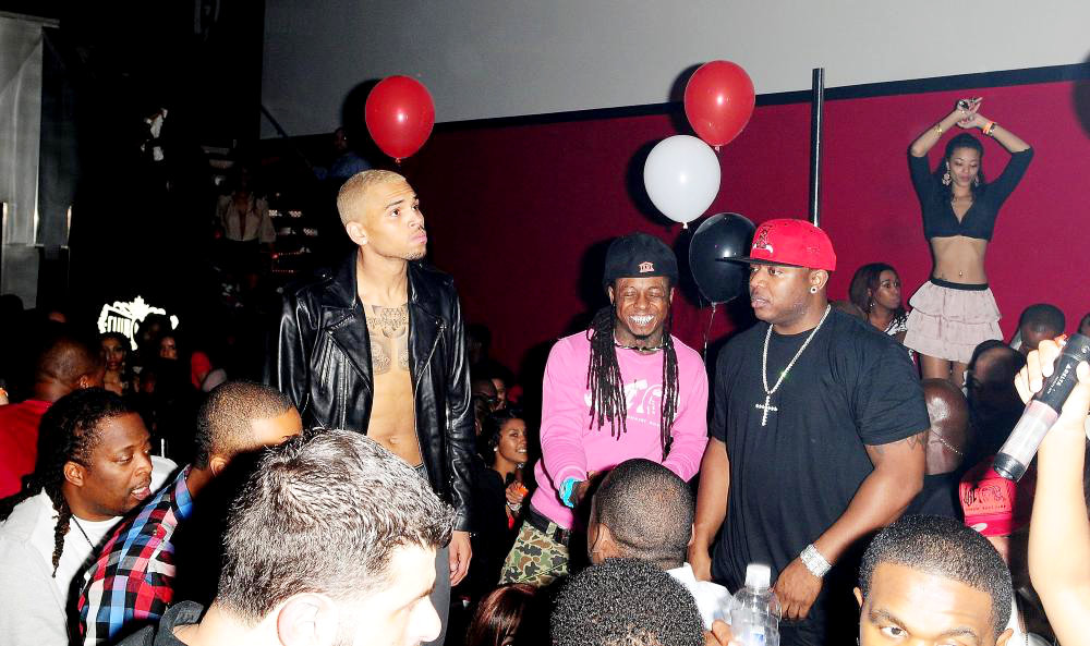 Chris Brown;Lil Wayne;<br>The 22nd Birthday Party of Chris Brown