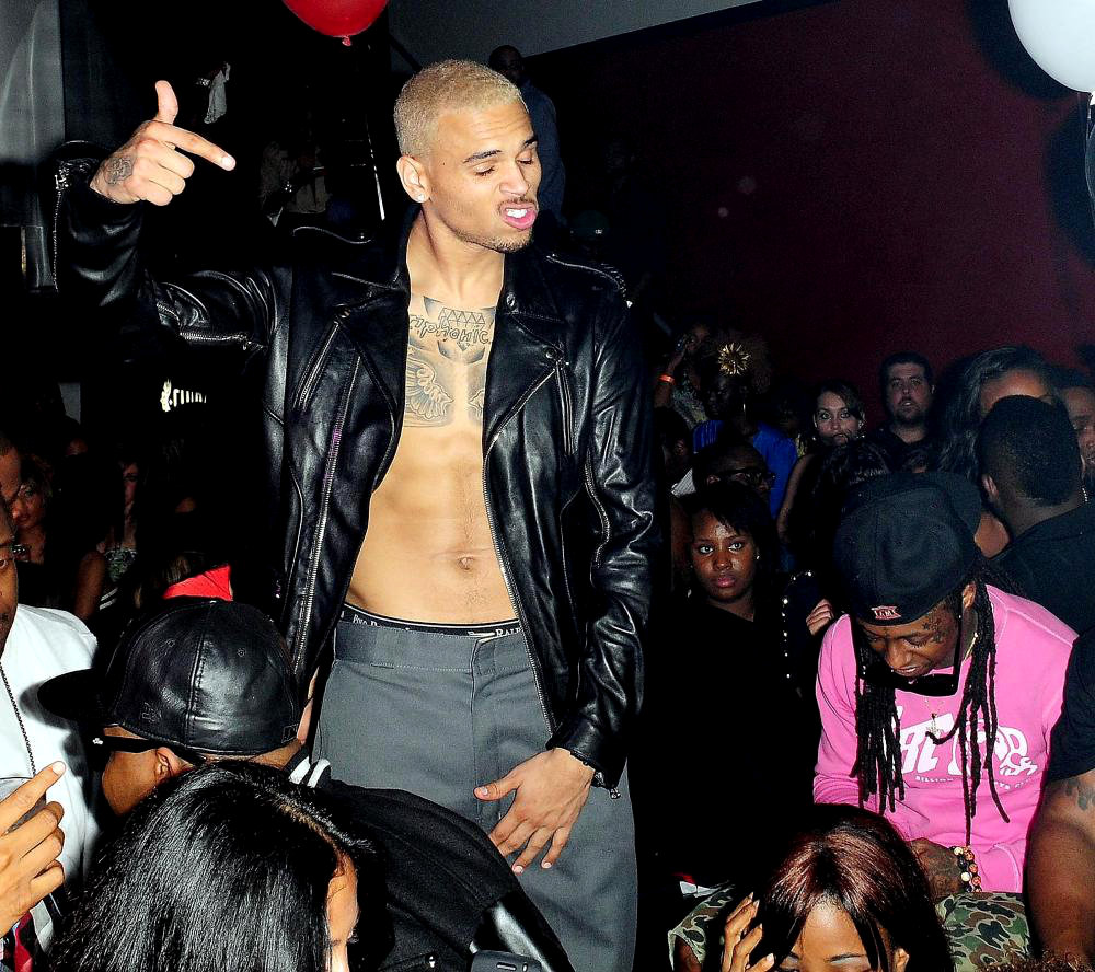 Chris Brown;Lil Wayne;<br>The 22nd Birthday Party of Chris Brown