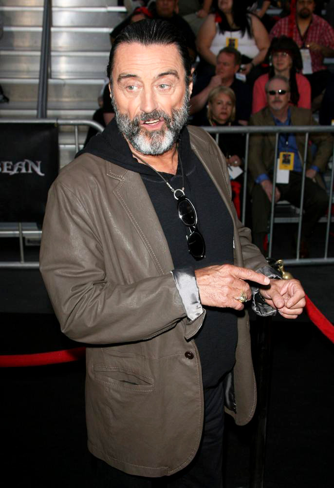 Ian McShane;<br>'Pirates of the Caribbean: On Stranger Tides' World Premiere
