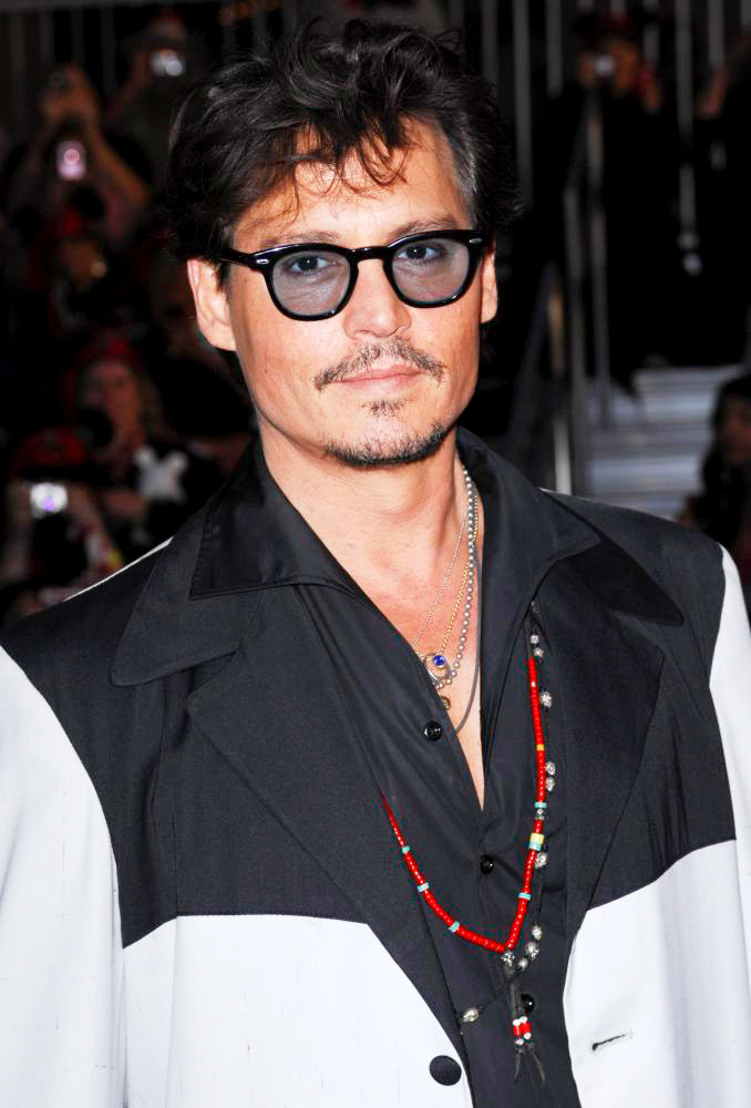 Johnny Depp;<br>'Pirates of the Caribbean: On Stranger Tides' World Premiere