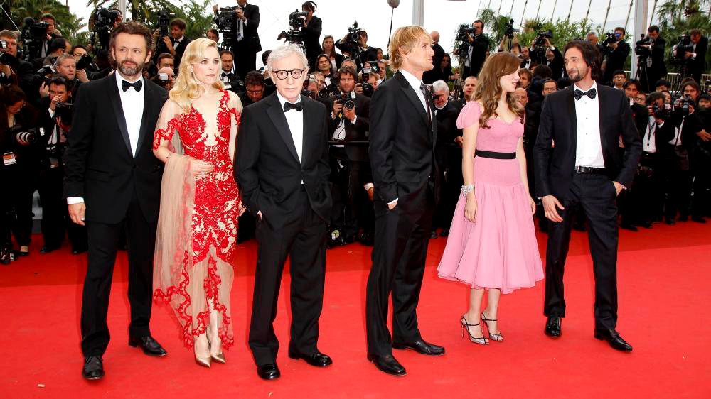 Michael Sheen;Rachel McAdams;Woody Allen;Owen Wilson;Lea Seydoux;Adrien Brody;<br>2011 Cannes International Film Festival - Day 1 Opening Ceremony and Midnight in Paris Premiere
