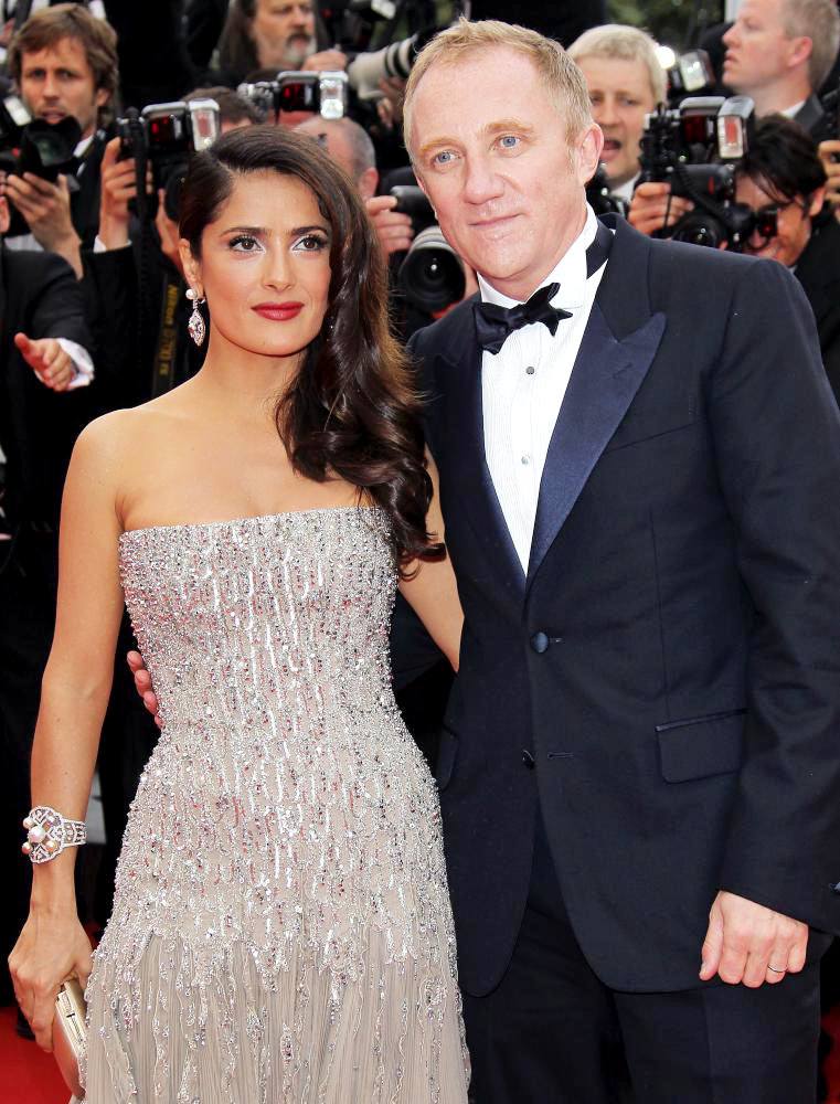 Salma Hayek;Francois-Henri Pinault;<br>2011 Cannes International Film Festival - Day 1 Opening Ceremony and Midnight in Paris Premiere