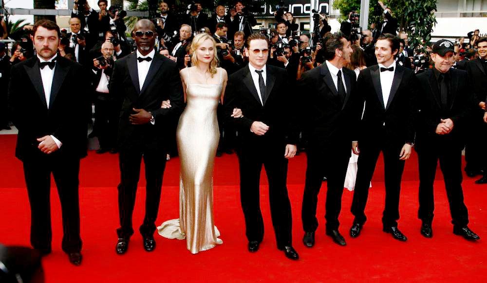 Denis Menochet;Djimon Hounsou;Diane Kruger;Benoit Magimel;<br>2011 Cannes International Film Festival - Day 2 - Sleeping Beauty - Premiere
