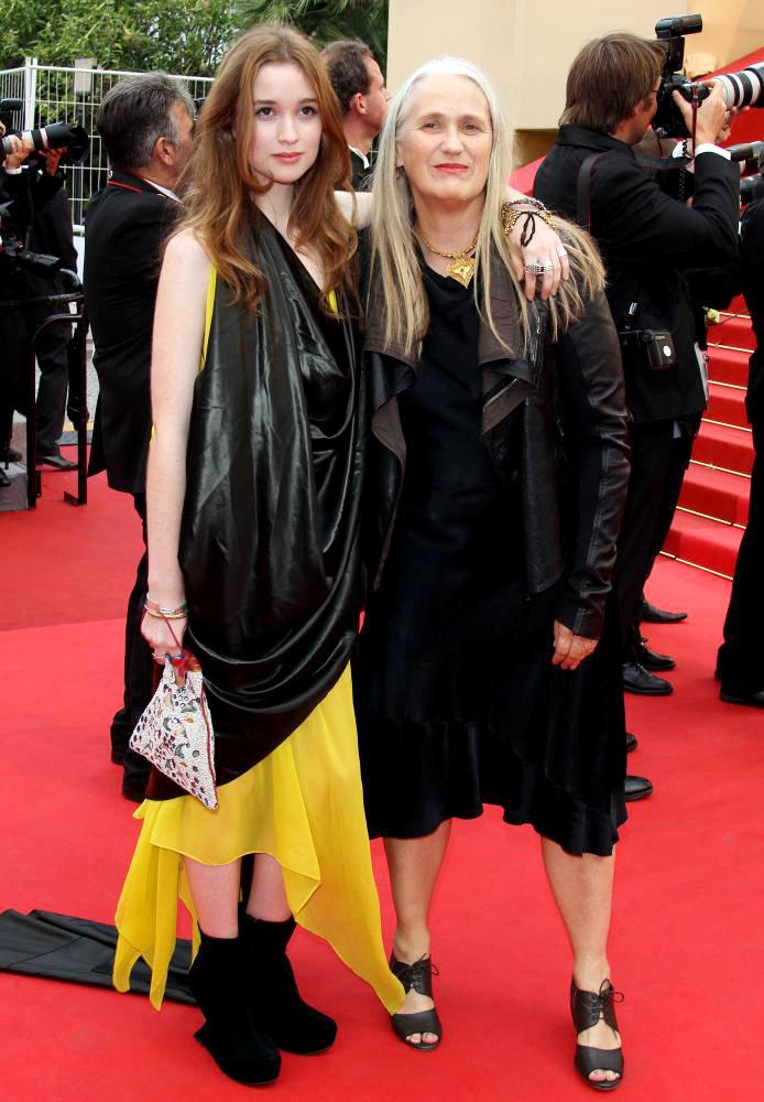 Alice Englert;Jane Campion;<br>2011 Cannes International Film Festival - Day 2 - Sleeping Beauty - Premiere