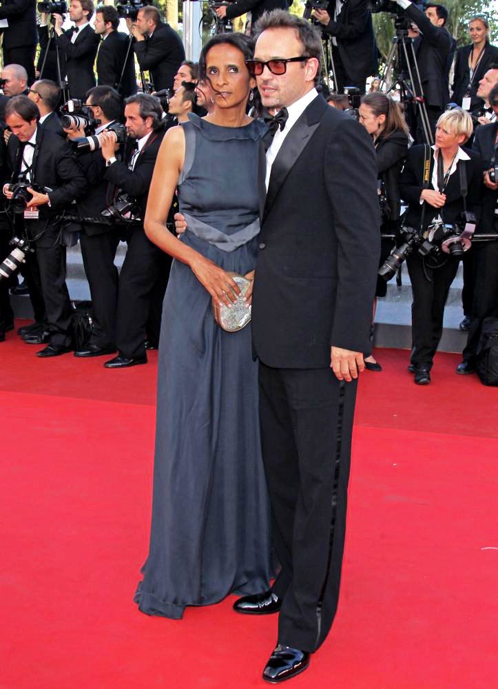 Karine Silla;Vincent Perez;<br>2011 Cannes International Film Festival - Day 6 - The Tree of Life - Premiere