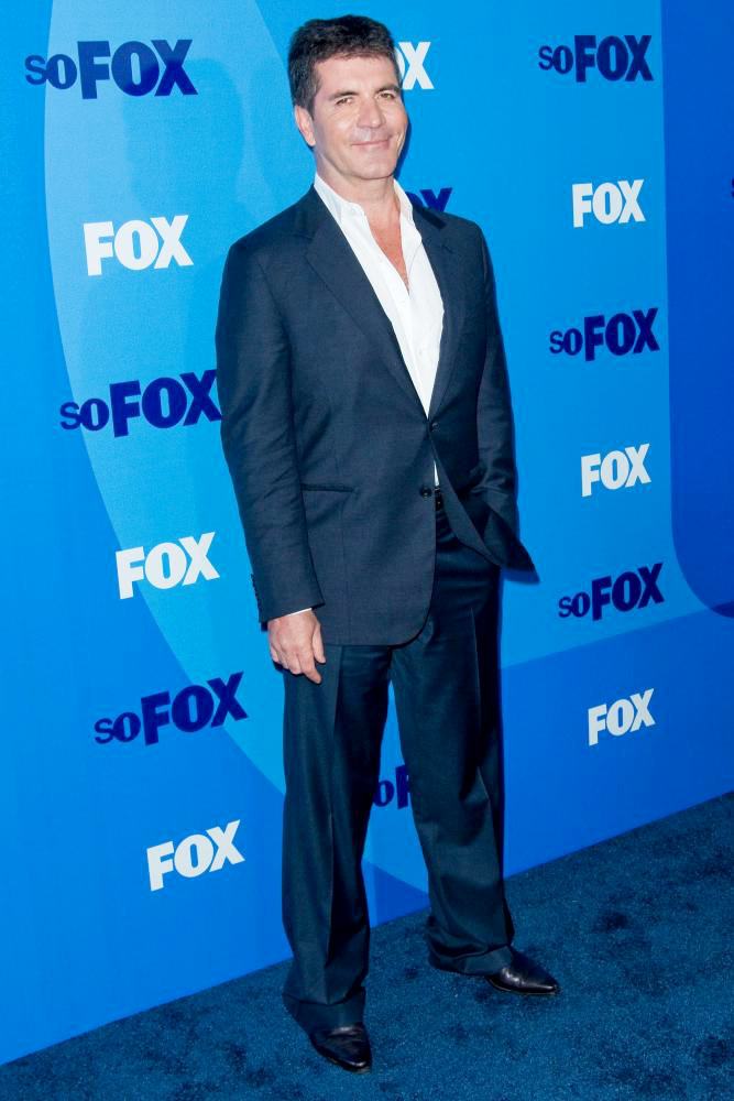 Simon Cowell;<br>2011 FOX Upfront Presentation - Arrivals