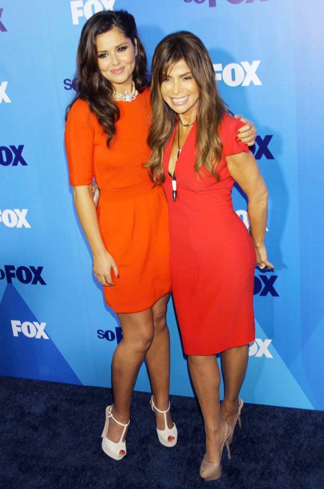 Cheryl Cole;Paula Abdul;<br>2011 FOX Upfront Presentation - Arrivals