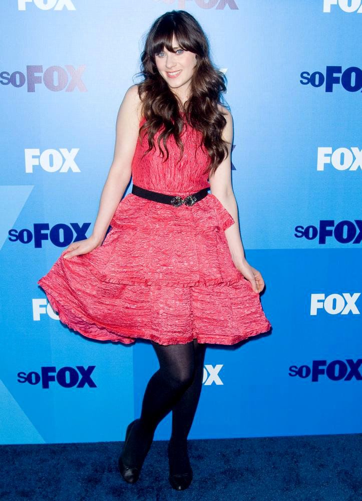 Zooey Deschanel;<br>2011 FOX Upfront Presentation - Arrivals