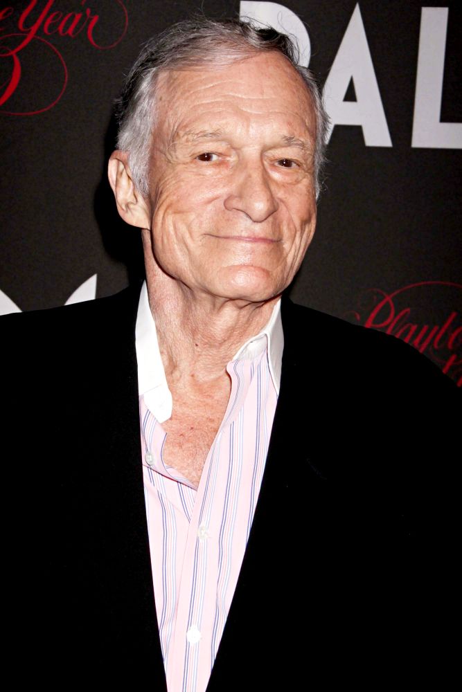 Hugh Hefner;<br>Playboy Playmate of The Year 2009 - Arrivals