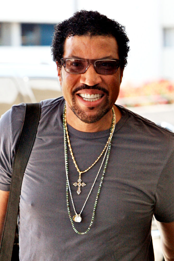 Lionel Richie;<br>Lionel Richie seen arriving at LAX airport to board an international flight
