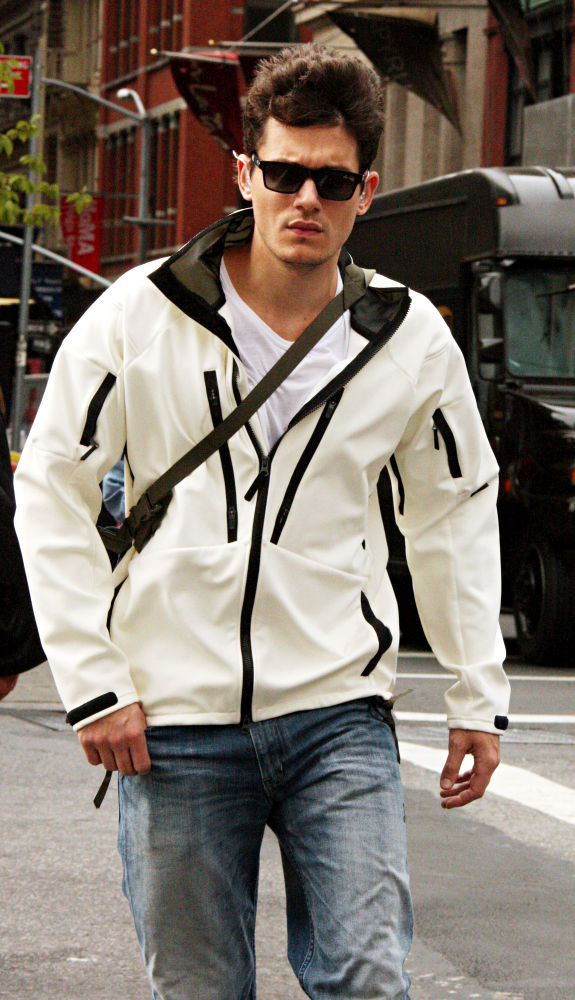 John Mayer;<br>John Mayer seen walking through Soho