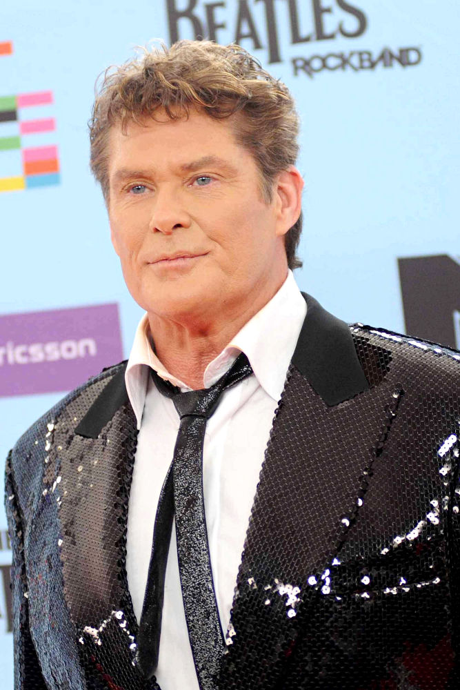 David Hasselhoff;<br>The 2009 MTV European Music Awards (EMAs) - Arrivals