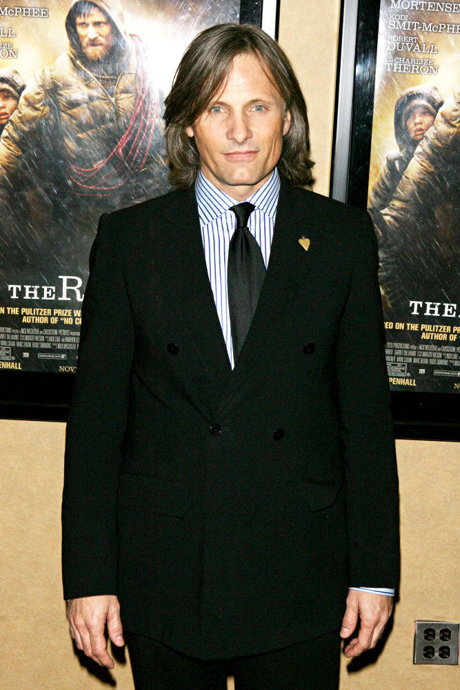Viggo Mortensen;<br>New York premiere of ' The Road'