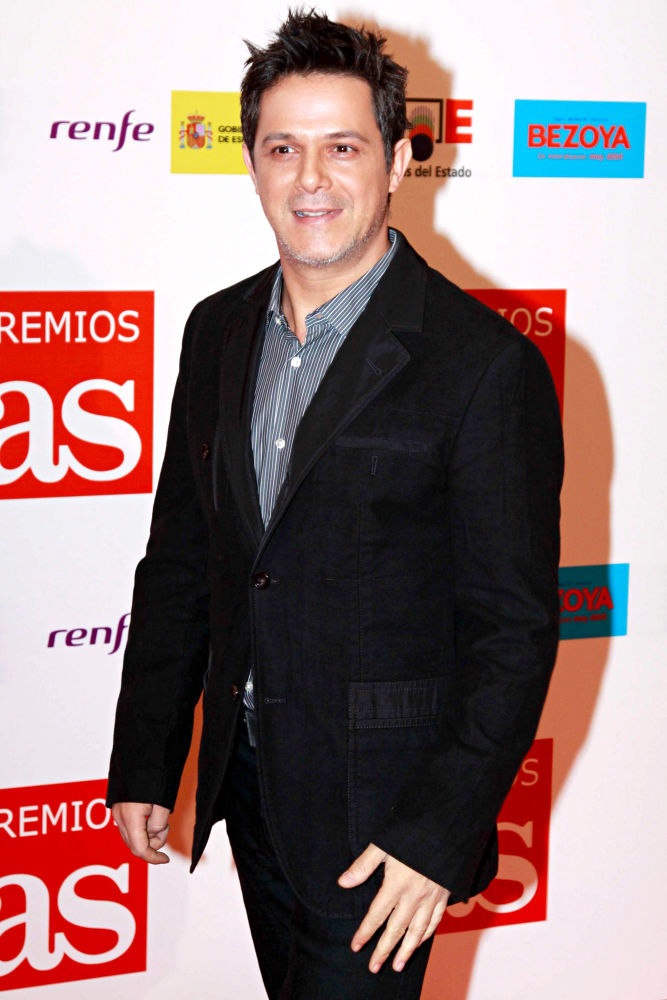 Alejandro Sanz;<br>AS Newspaper Sports Awards 2009 Gala
