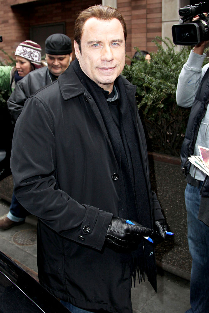 John Travolta Loves Being Bald