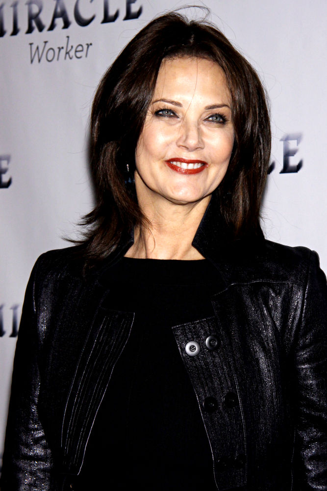 Lynda Carter;<br>Opening night for the Broadway production 'The Miracle Worker'