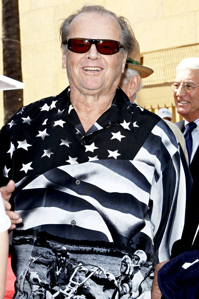 Jack Nicholson;<br>Dennis Hopper Is Honored with The 2,403rd Star on The Hollywood Walk of Fame
