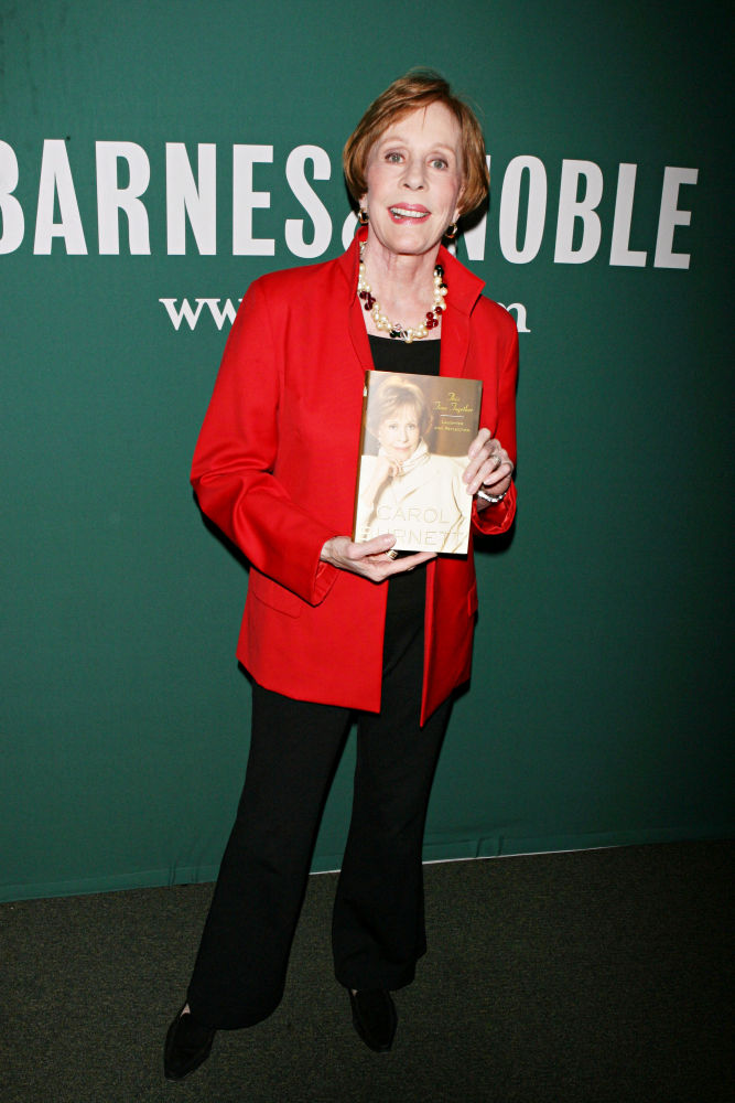 Carol Burnett;<br>Carol Burnett  Promotes 'This Time Together: Laughter and Reflection'