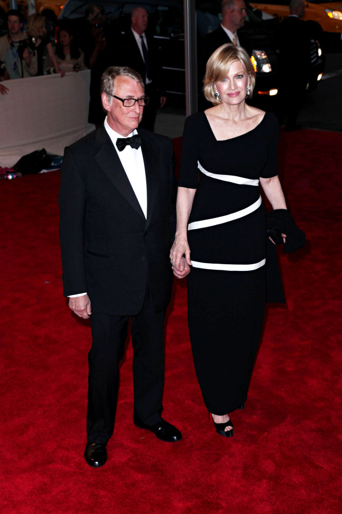 Mike Nichols;Diane Sawyer;<br>The Costume Institute Gala Benefit