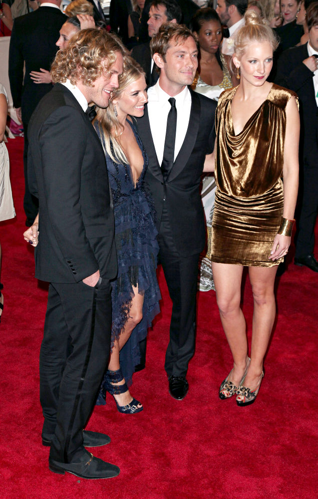 Sienna Miller;Jude Law;Samantha Miller;<br>The Costume Institute Gala Benefit