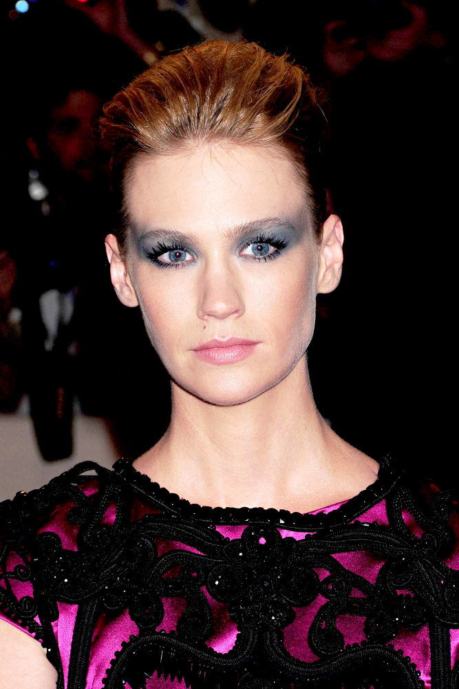 January Jones;<br>The Costume Institute Gala Benefit