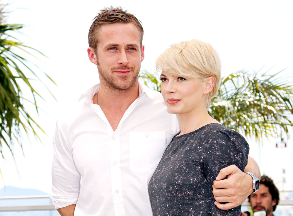 Ryan Gosling Cradling and Kissing Michelle Williams in Cover Shoot