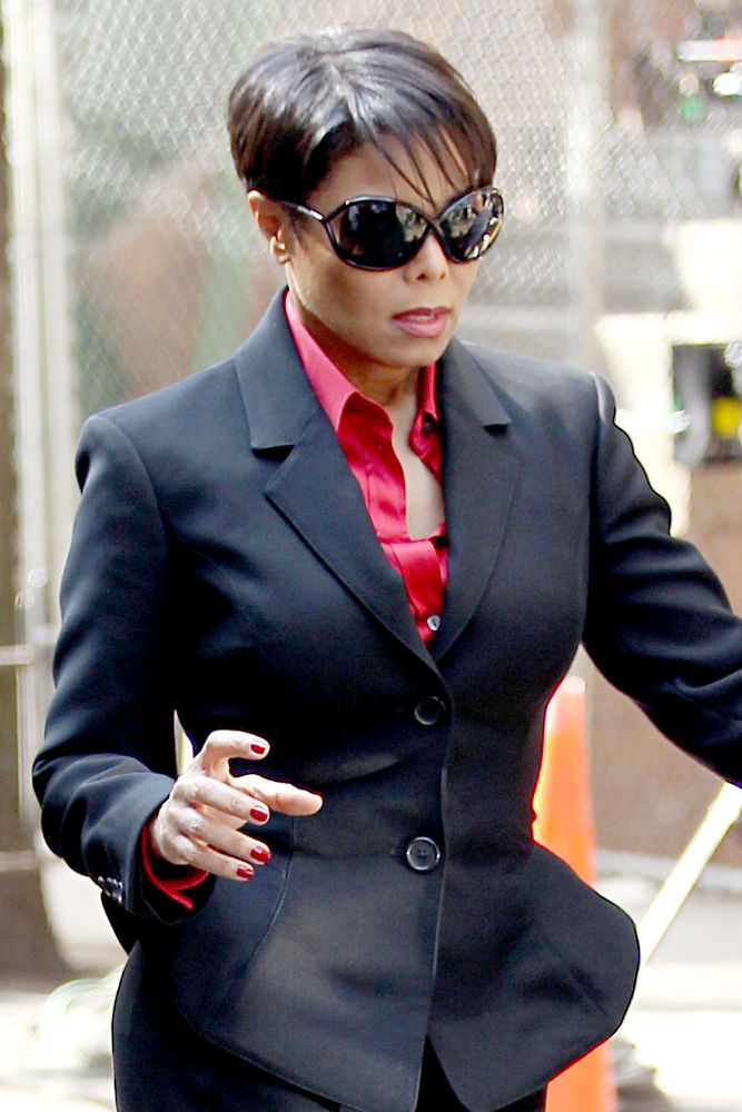 Janet Jackson;<br>On The Set of 'For Colored Girls Who Have Considered Suicide When the Rainbow Is Enuf'