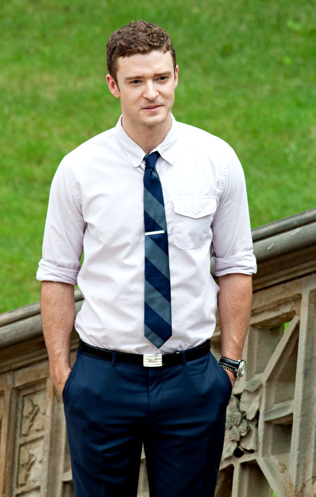 Justin Timberlake;<br>On The Set of New Film 'Friends with Benefits'