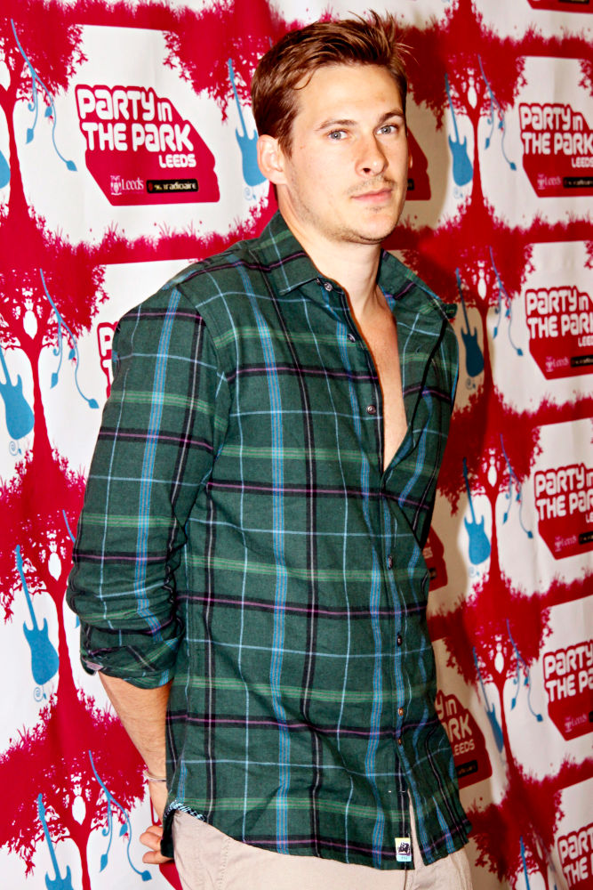 Lee Ryan;<br>Party in The Park 2010 - Backstage