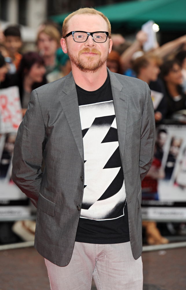 Simon Pegg;<br>UK Premiere of 'Scott Pilgrim Vs. The World' - Arrivals