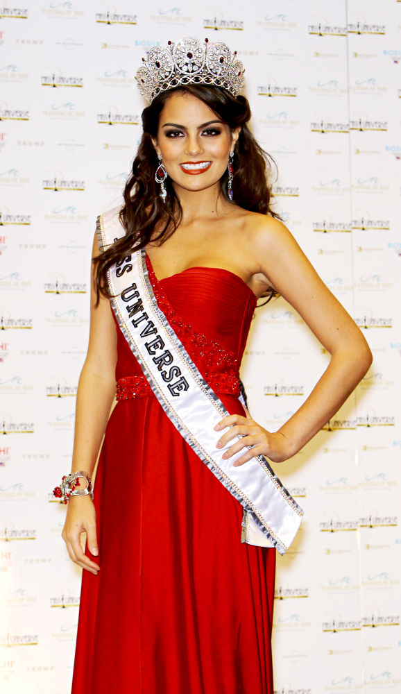 Jimena Navarrete;<br>The 2010 Miss Universe Pageant - Press Room