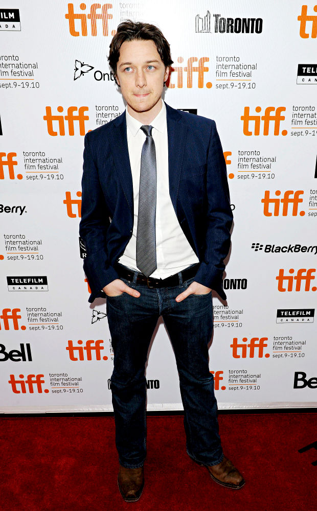 James McAvoy;<br>The 35th Toronto International Film Festival - 'The Conspirator' Premiere Arrival