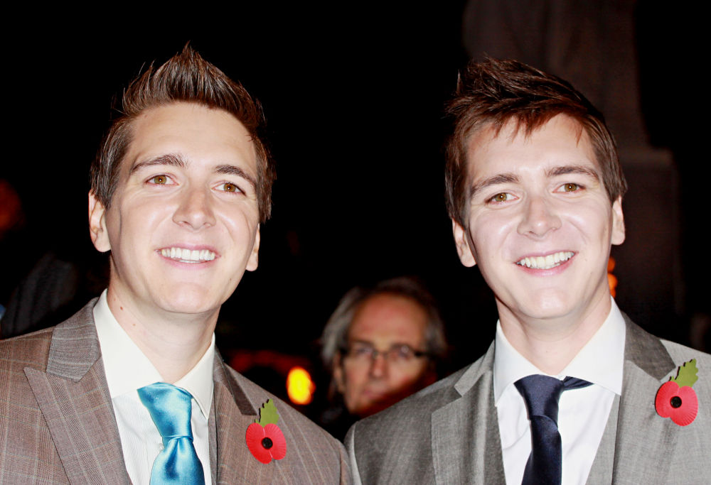 James Phelps;Oliver Phelps;<br>World Premiere of 'Harry Potter and the Deathly Hallows: Part I' - Arrivals