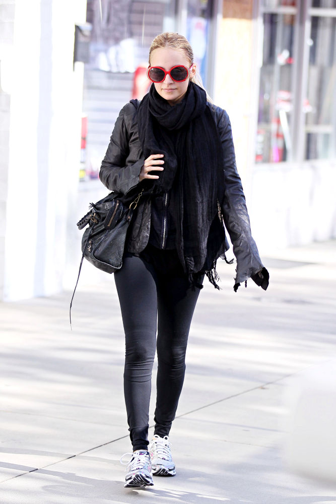 Nicole Richie;<br>Nicole Richie Departs A Gym in Studio City