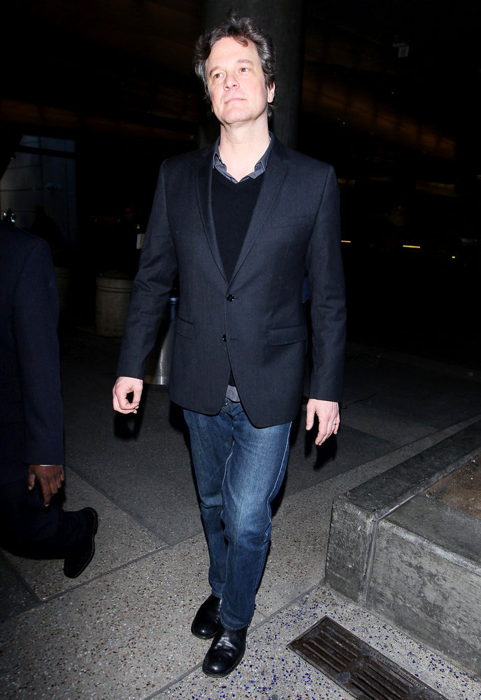 Colin Firth Chooses 'Stoker' as Debut Film After Oscar Winning