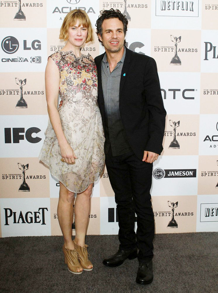 Sunrise Coigney;Mark Ruffalo;<br>The 2011 Film Independent Spirit Awards - Arrivals