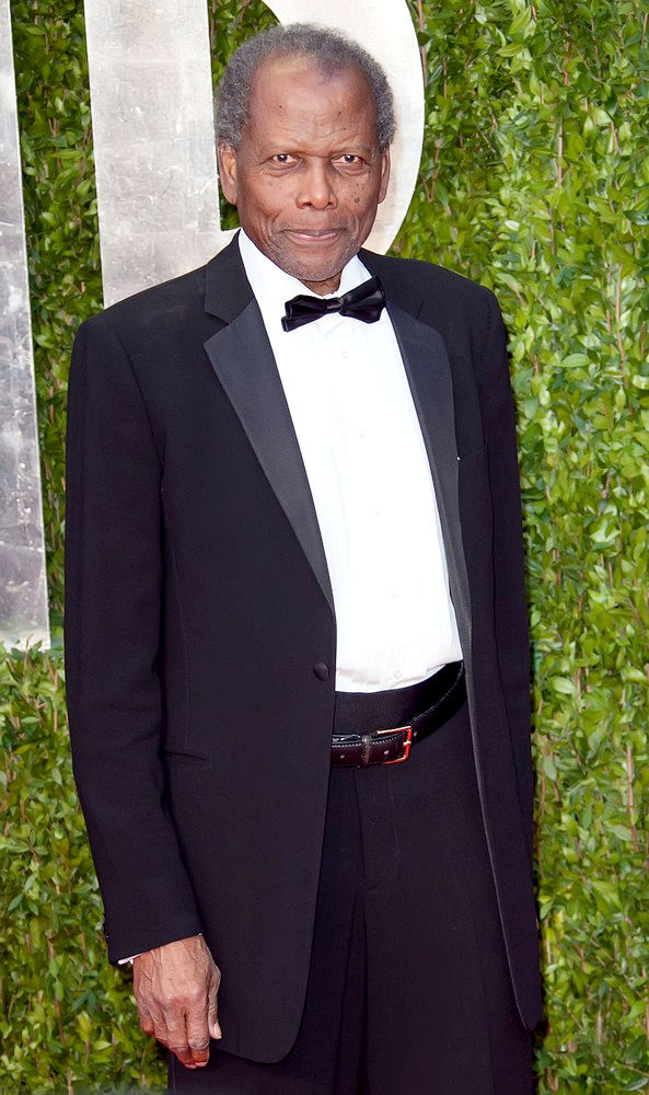 Sidney Poitier;<br>2011 Vanity Fair Oscar Party - Arrivals
