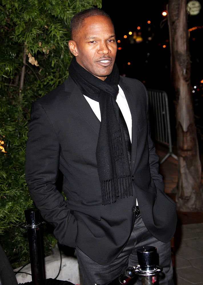 Jamie Foxx;<br>2011 Vanity Fair Oscar Party - Arrivals