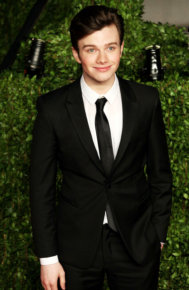 Chris Colfer;<br>2011 Vanity Fair Oscar Party - Arrivals