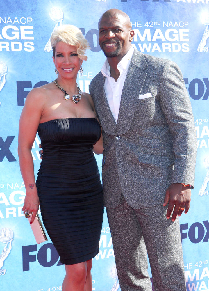 Rebecca King;Terry Crews;<br>42nd NAACP Image Awards - Arrivals
