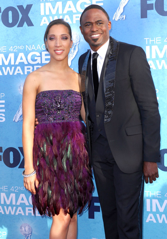 Robin Thede;Wayne Brady;<br>42nd NAACP Image Awards - Arrivals