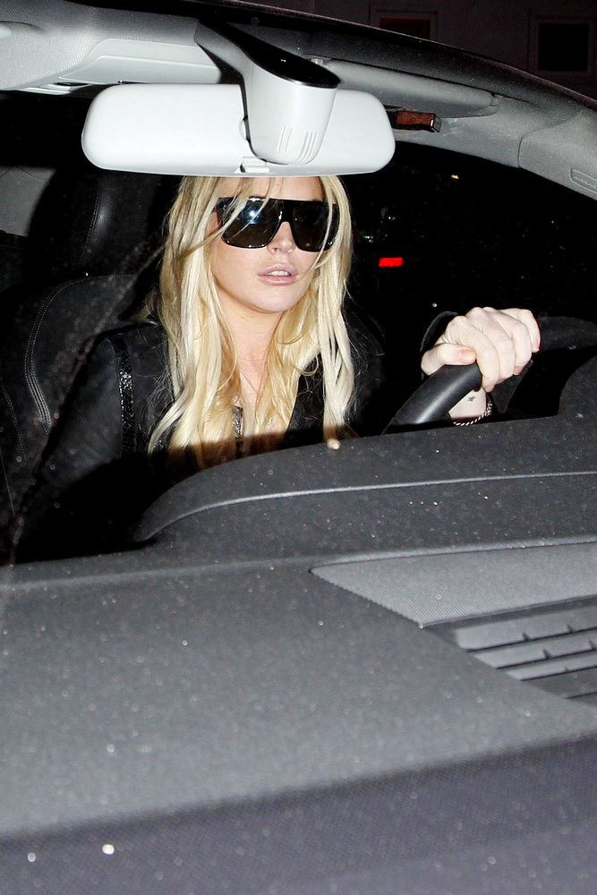 Lindsay Lohan;<br>Lindsay Lohan and Ali Lohan Leaving Byron & Tracey Salon in Beverly Hills After Getting Their Hair