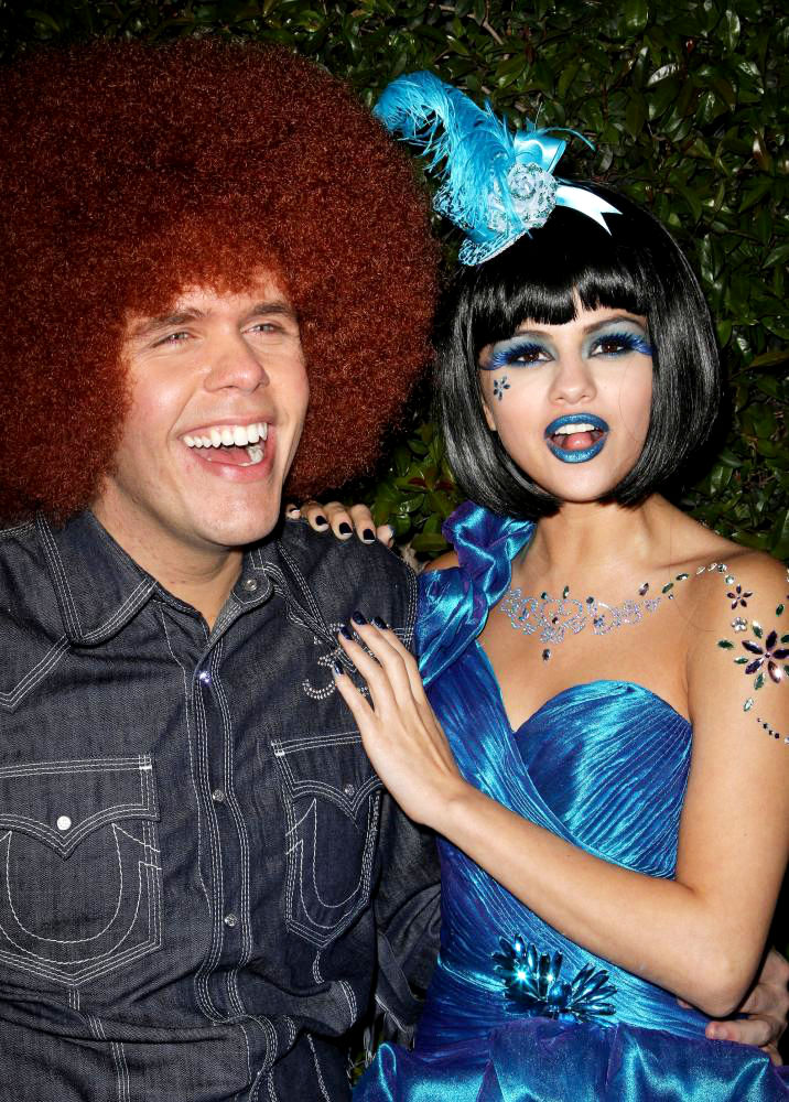 Perez Hilton;Selena Gomez;<br>'Perez Hilton's Blue Ball 33rd Birthday Celebration' - Arrivals